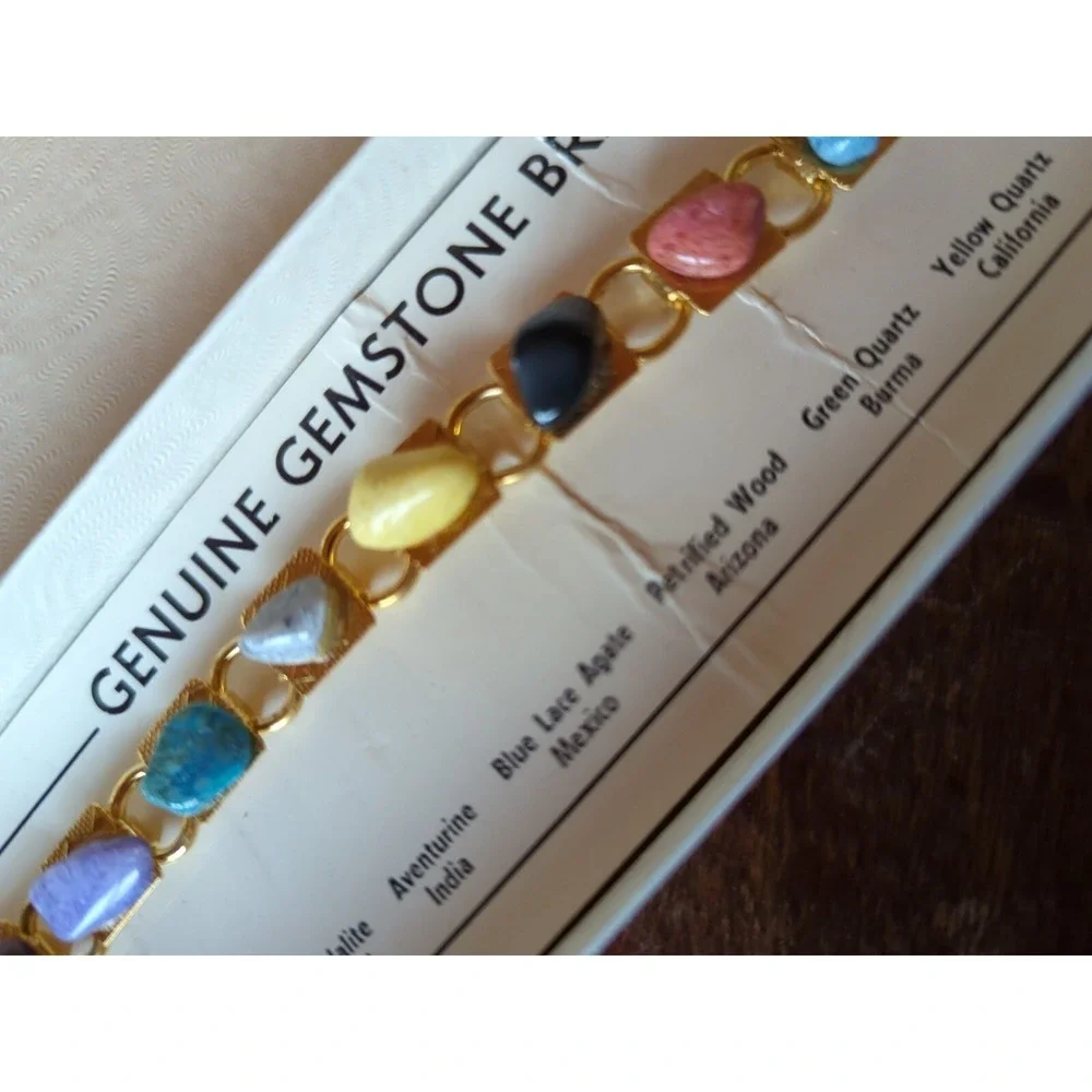Women's Fashion Genuine Gemstone Bracelet Gorgeous!!